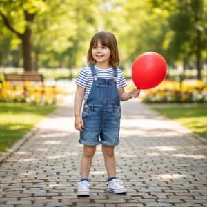OVERALLS H&M Jean Overall Shorts